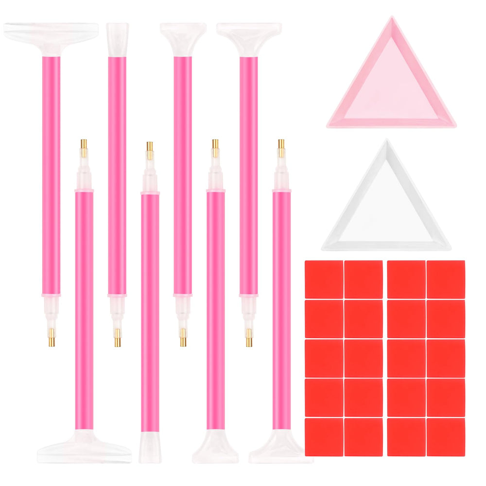 Notoke rhinestone picker tool kit with dual-ended pens for precise nail art