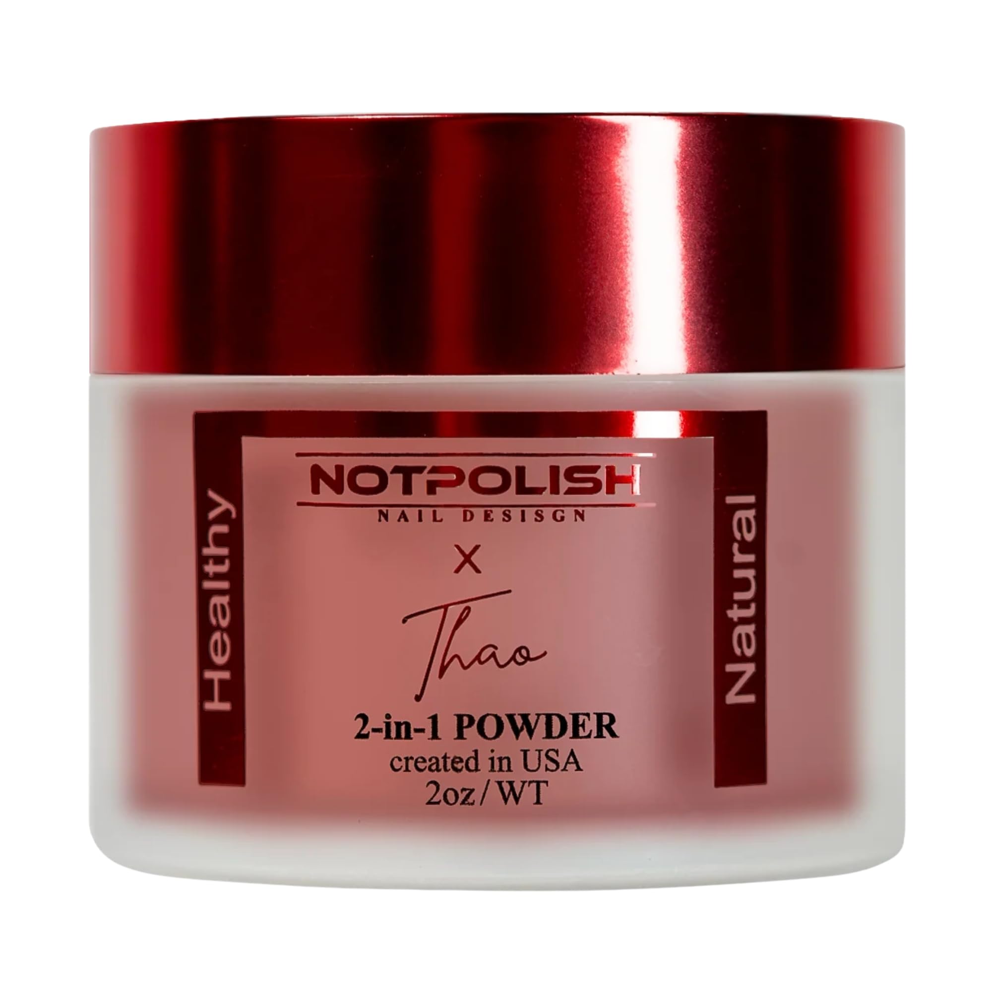 Notpolish dip powder demonstrates a smooth-application texture for easy home manicures.