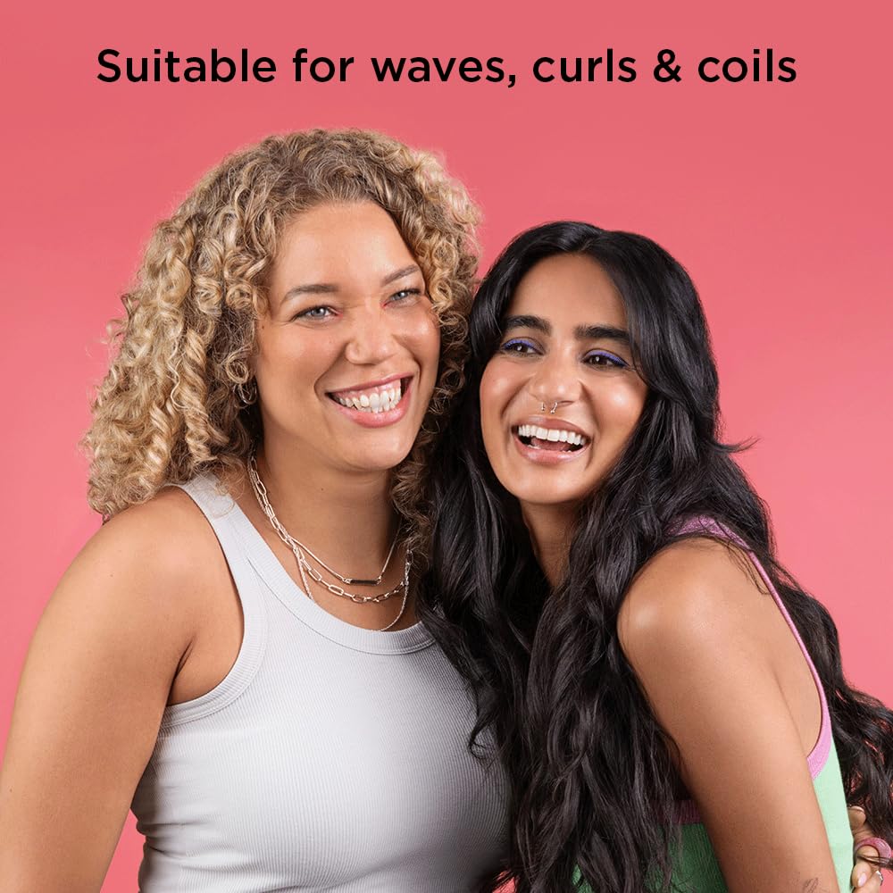 Noughty Wave Hello Quinoxy plant-power icon signals natural curl support.