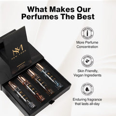 NOURISH MANTRA NM New York Metropolis Man front box showcases elegant packaging