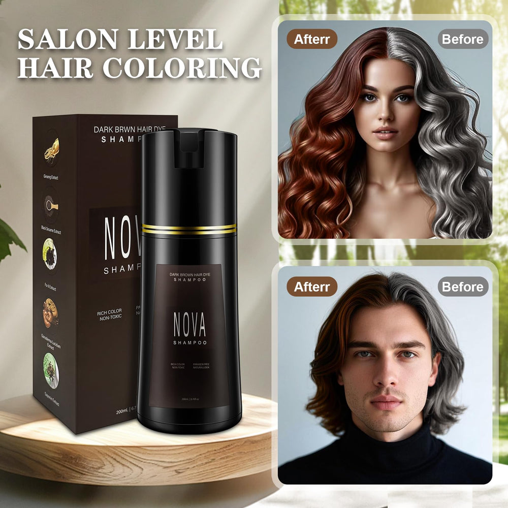 Nova Shampoo gloves ready for easy, mess-free application