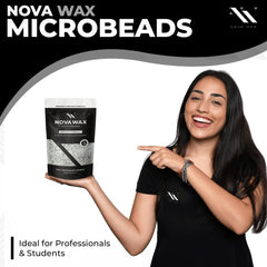 Nova Wax application glide demonstrating smooth spread across the skin