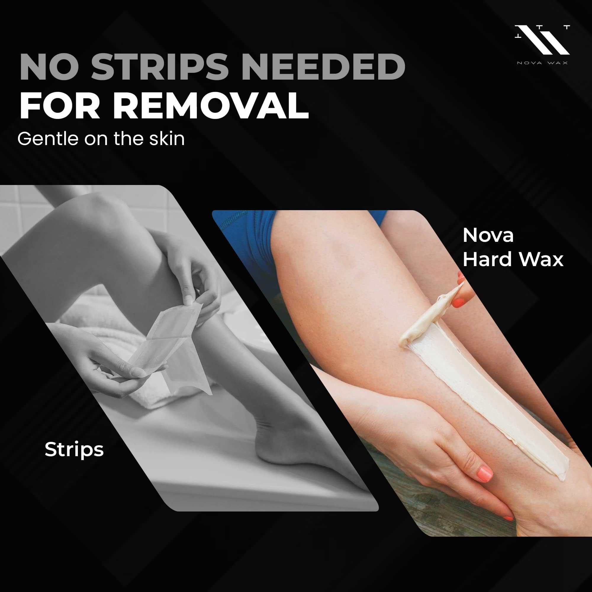 Nova Wax with a metallic finish during application