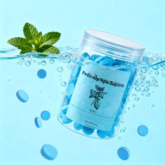 NOVAL moisturizing foot care tablet softening dry skin during soak