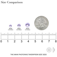 Novani crystal rhinestones are lead-free glass with durable glitter.