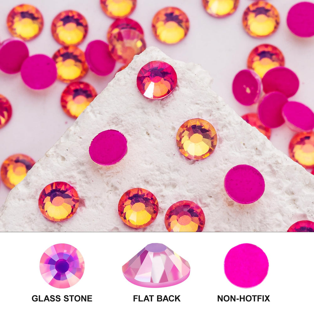 Novani F-Rose flat-back rhinestones shine on fabrics for dazzling costumes
