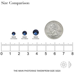 Novani Montana rhinestones for nail art application on nails and accessories