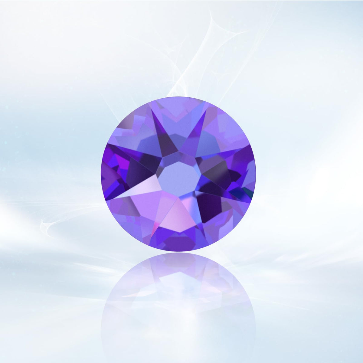 Novani purple velvet rhinestones SS16 3.8-4.0mm add dazzling nail art sparkle