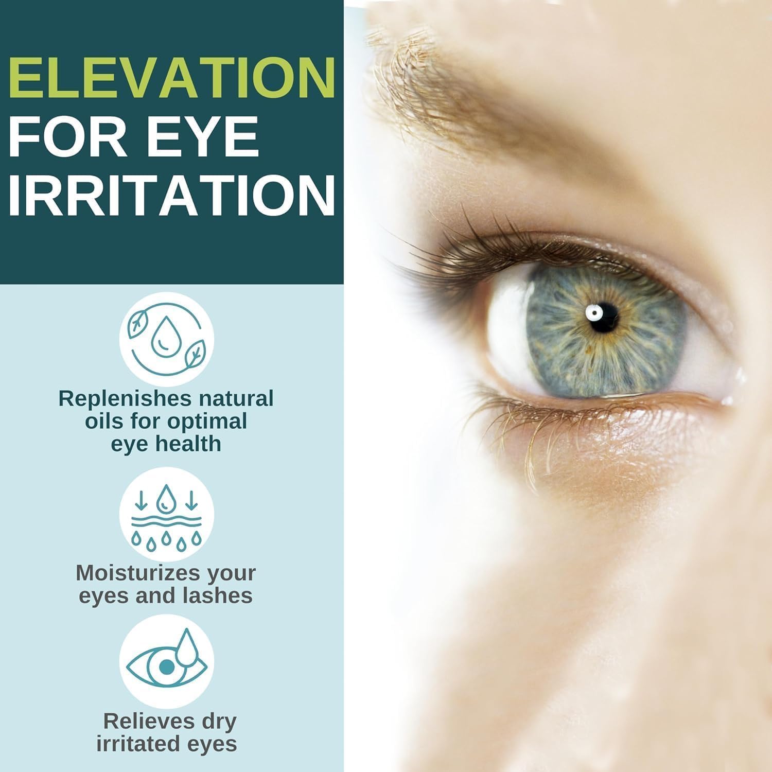 NOVEHA eyelid wipes individually wrapped for hygienic on-the-go use.