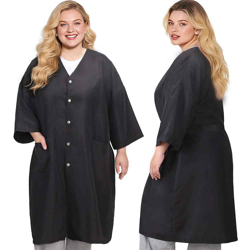 Noverlife hair salon smocks cape provides full-coverage protection during service.
