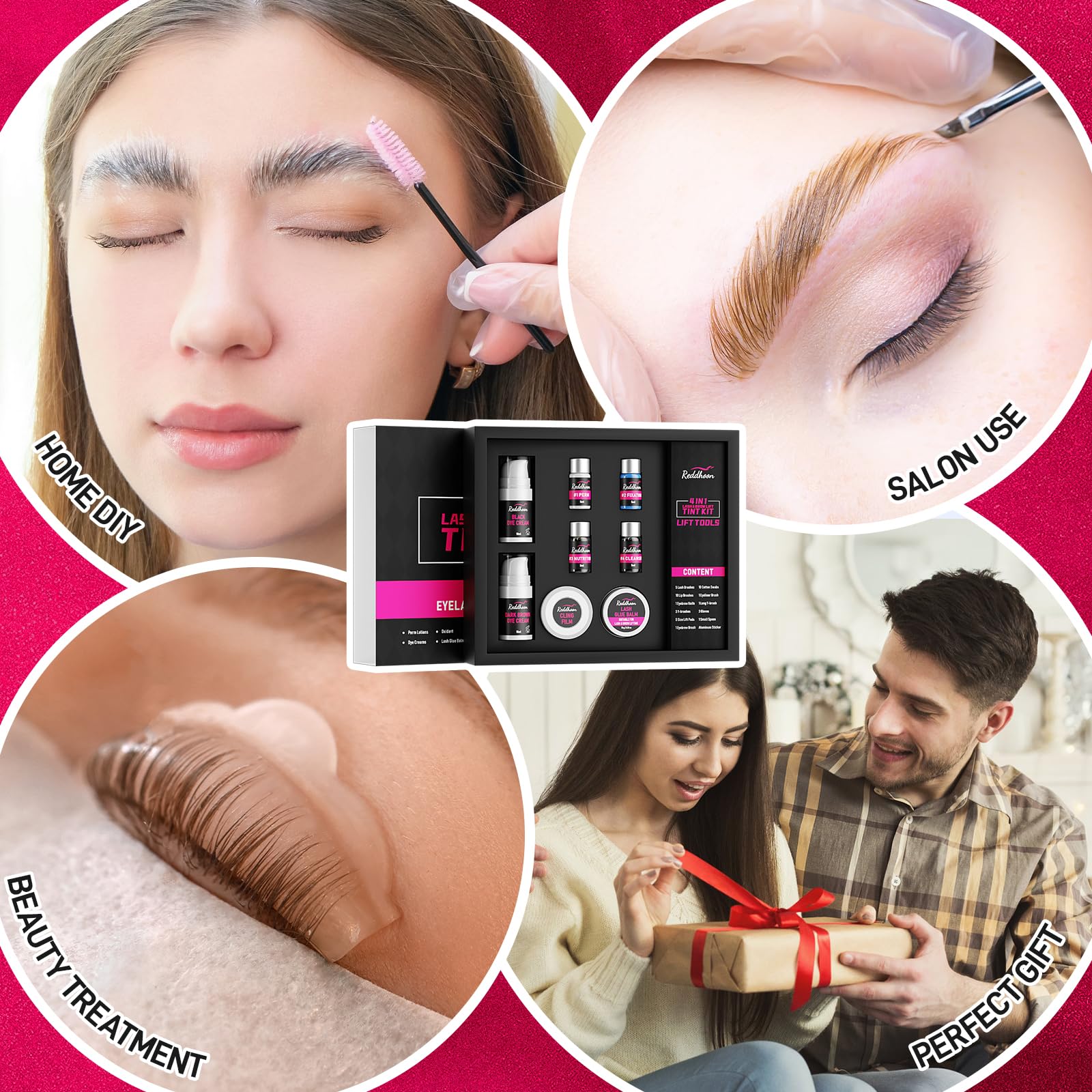 Novobey keratin-protective gloves and timing card support safe at home use