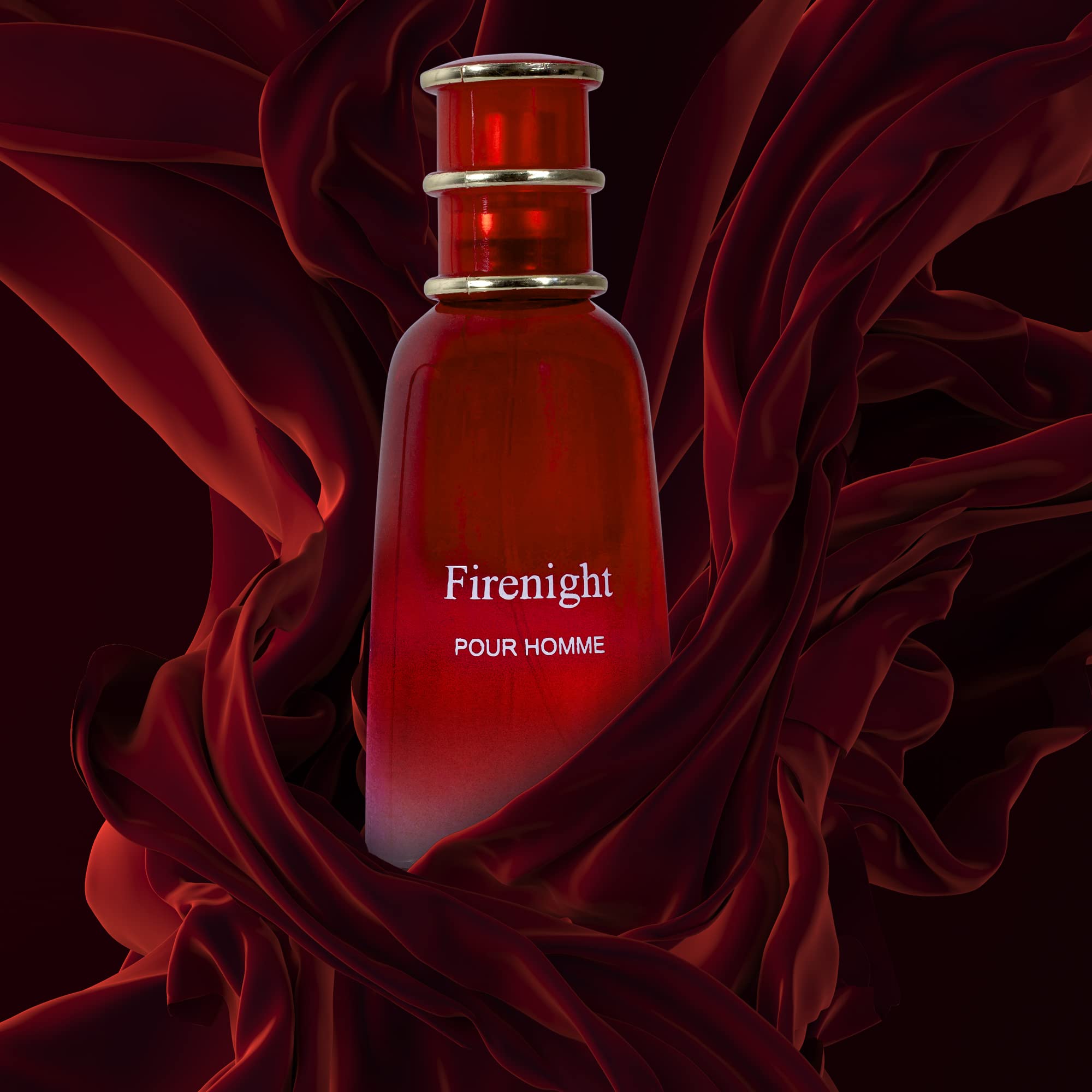 3.4oz NovoGlow Firenight bottle shown closed, travel-ready.