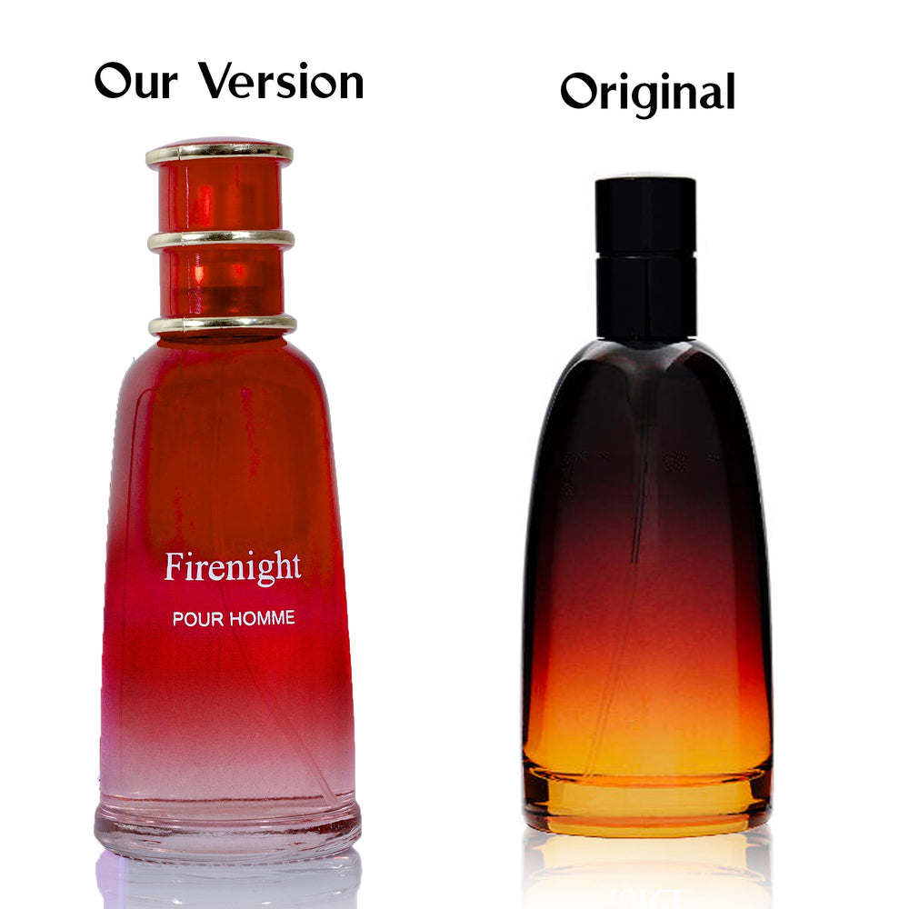 Cap and label of NovoGlow Firenight emphasize premium branding and durable closure for daily use.