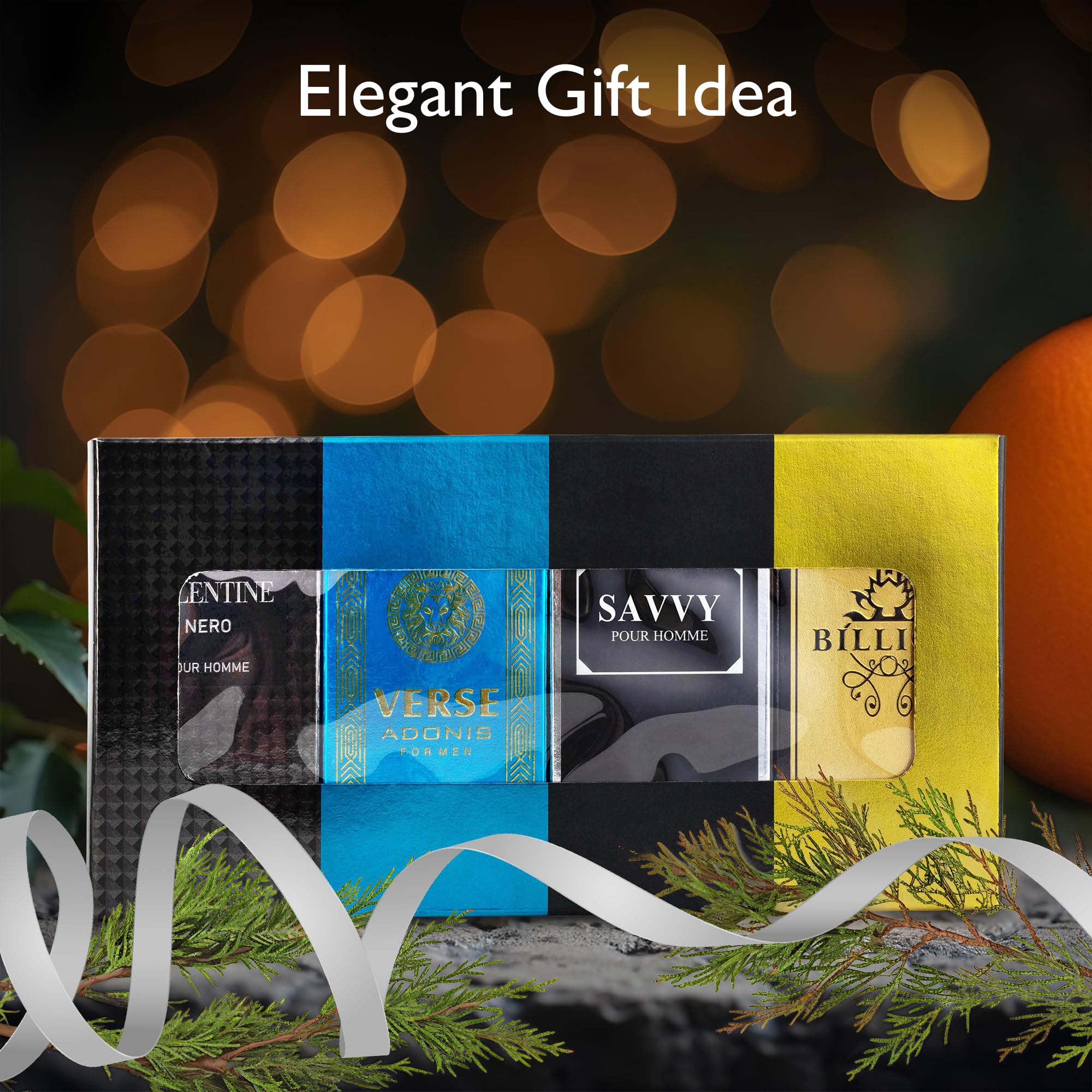 NovoGlow Signature Scent close-up notes, highlighting woody and citrus accords.