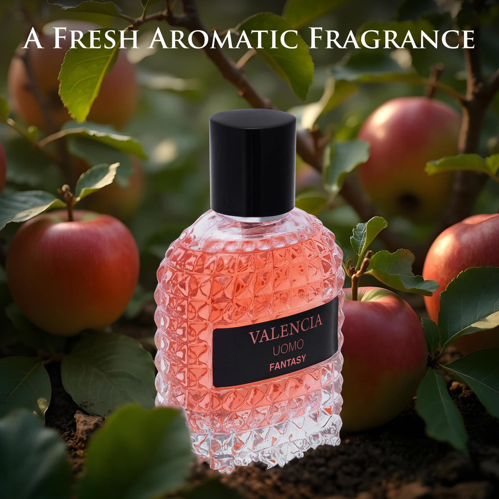 NovoGlow Valencia UOMO Fantasy spray action, smooth application with a lasting impression.