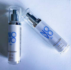 NOVO skin tinted moisturizer cream texture feels light and non-greasy.