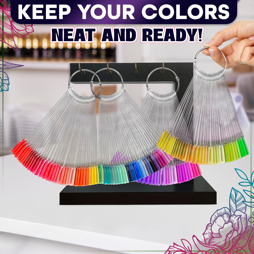 Novsix gel-polish testers help clients visualize options
