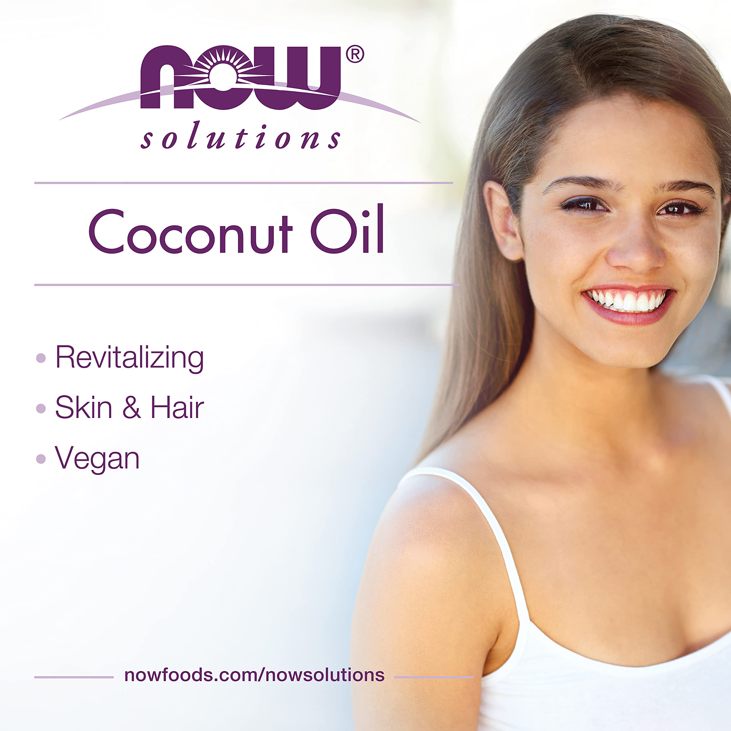 NOW Foods Liquid Coconut Oil colorless, odorless base for handmade skincare