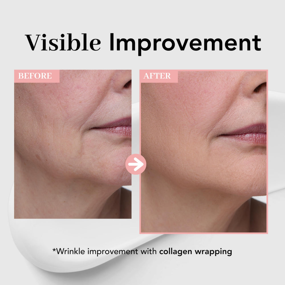 NOWATER Collagen Wrapping Mask promoting firmness and elasticity.