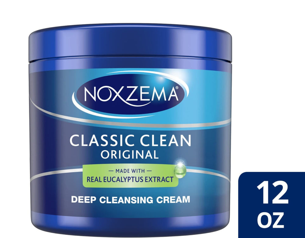 Noxzema Classic Clean daily cleansing ritual promotes refreshed skin after use