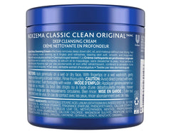 Noxzema Classic Clean label detail emphasizing original formula and heritage