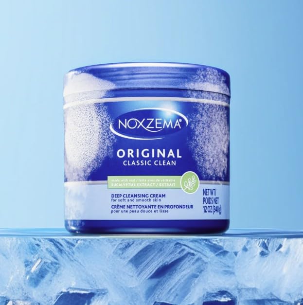 Noxzema deep clean performance supports removing daily grime.