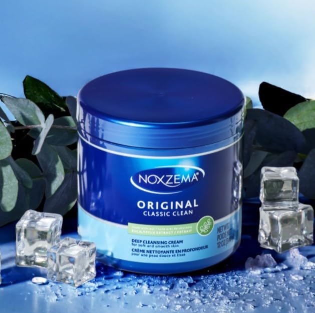Noxzema original formula supports quick, comfortable cleansing sessions.