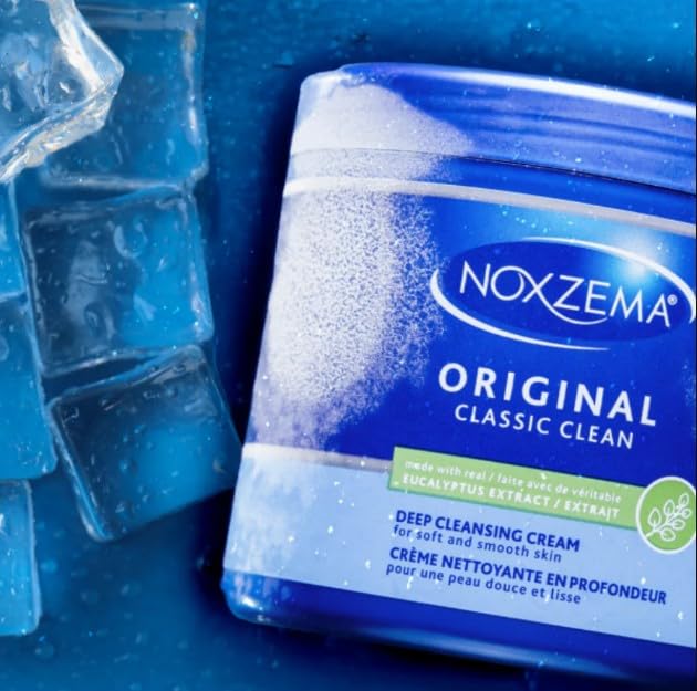 Noxzema two-pack emphasizes value and consistent daily use.