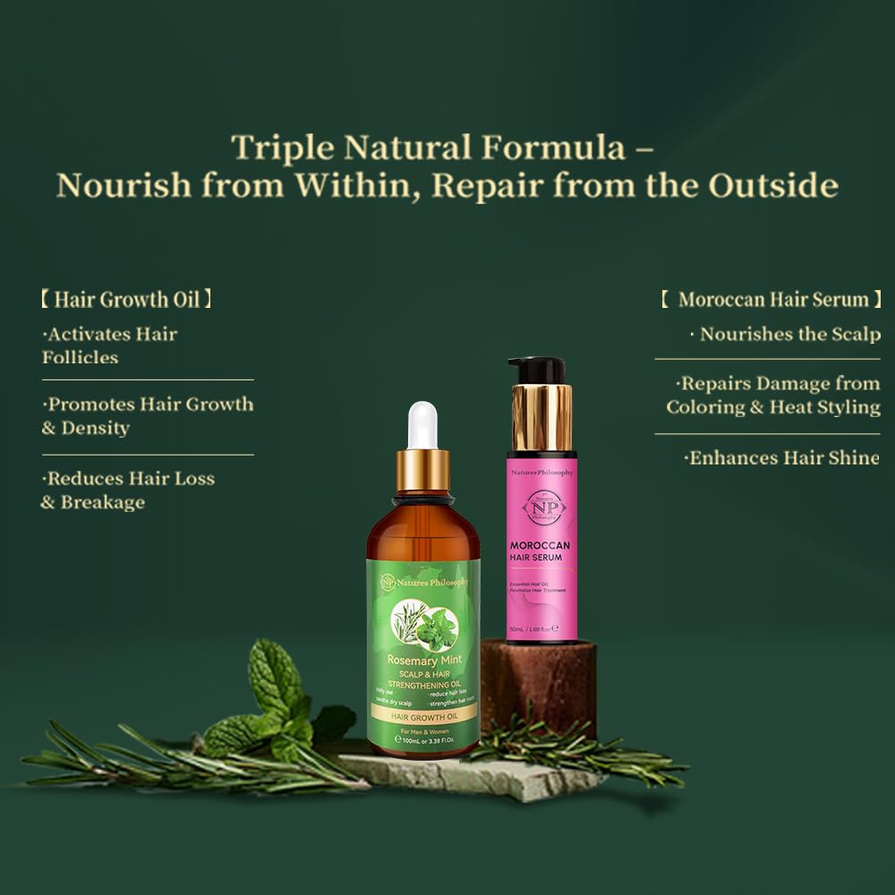 Rosemary leaves indicating natural ingredients from NP NATURES PHILOSOPHY
