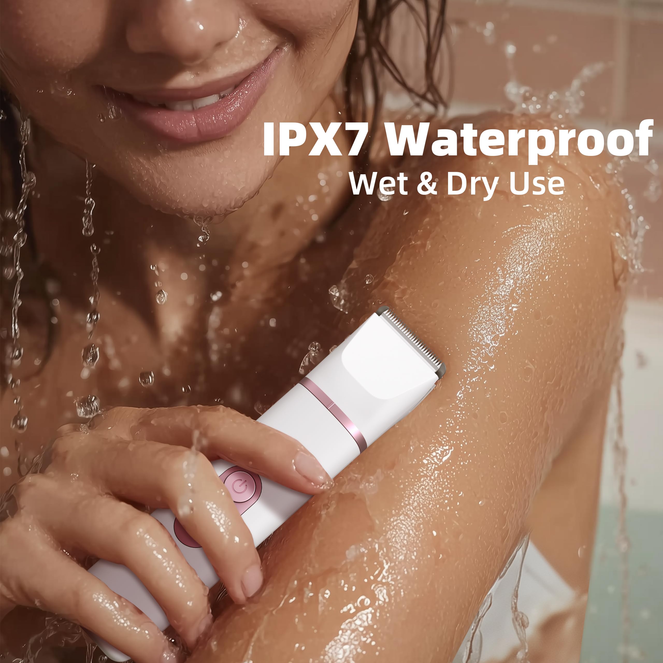 NPYXBR 5-in-1 bikini line trimmer attachment for delicate, snag-free shaping.