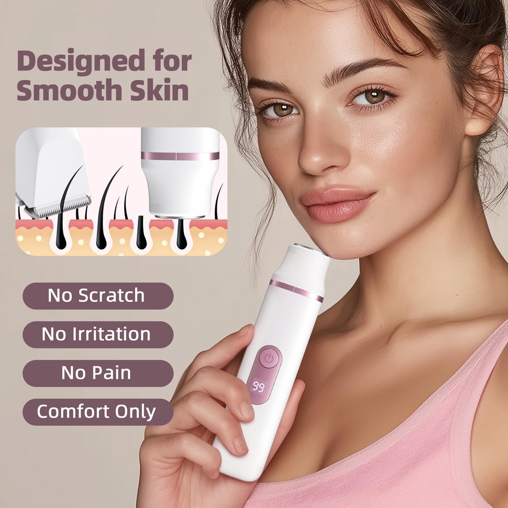NPYXBR 5-in-1 leg trimmer attachment for efficient, even hair removal.