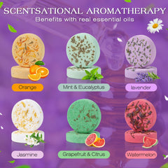 NSRZUA Watermelon fragrance steamer adds a vibrant, uplifting scent to showers