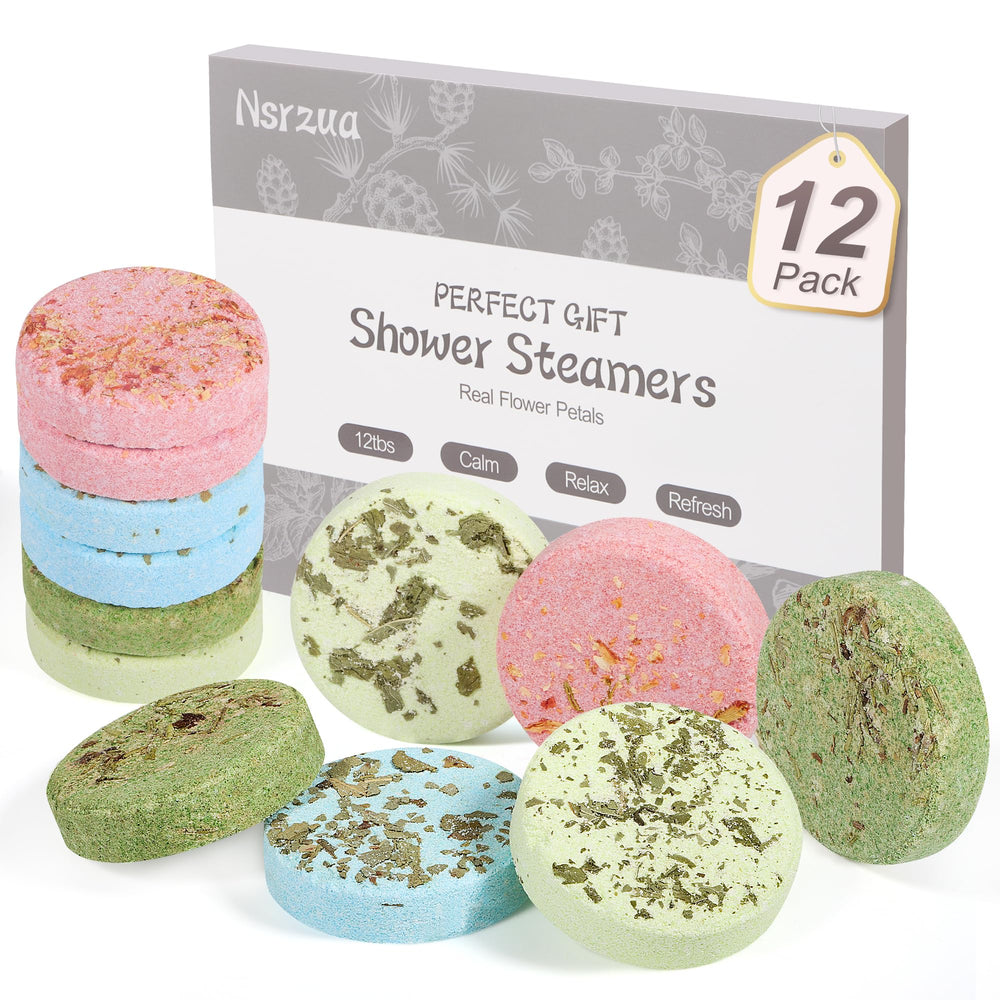 Nsrzua Shower Steamers Sandalwood pack for calming showers