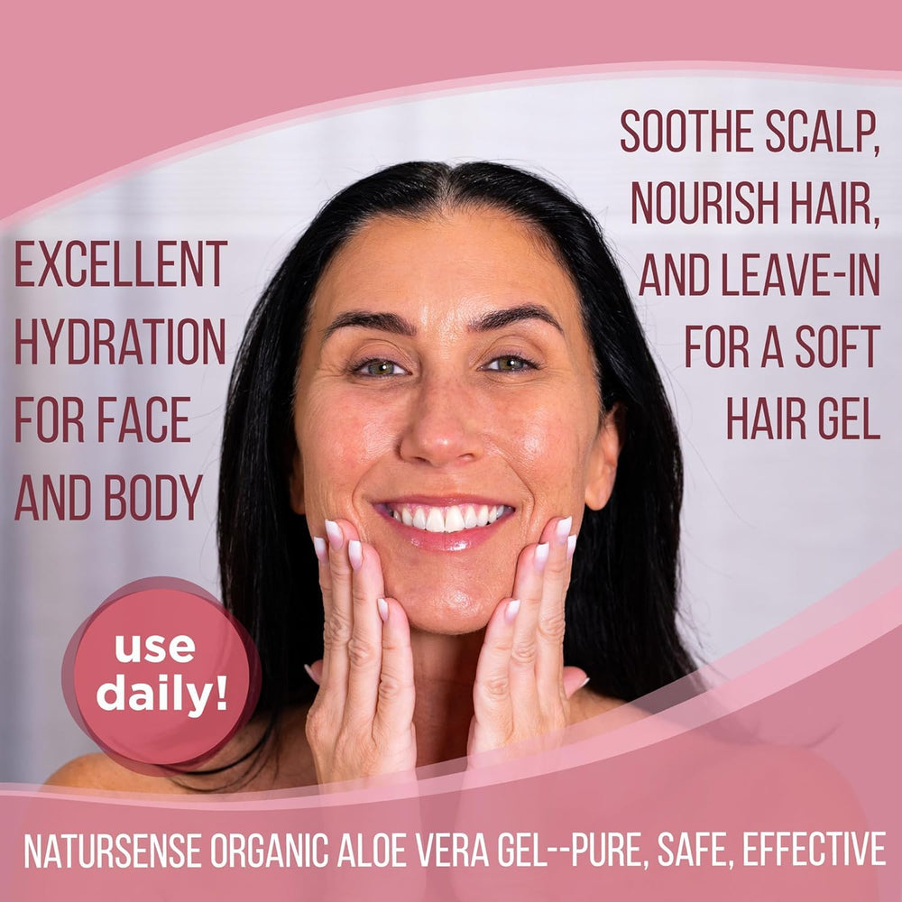 NTRSNS NaturSense Aloe Gel suitable for hair care and scalp soothing routines