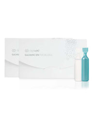 Nu Skin ageLOC GS Facial Gels two step regimen applied to clean skin promotes radiant youthful skin