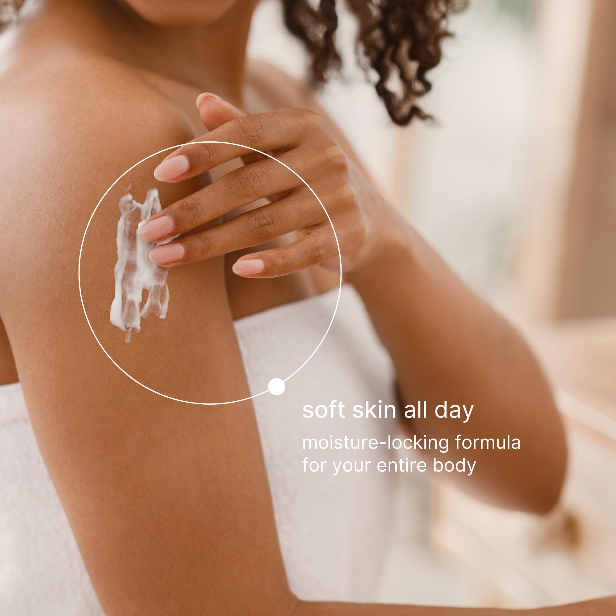 Nu Skin Body Smoother with algae extract for nourished skin.
