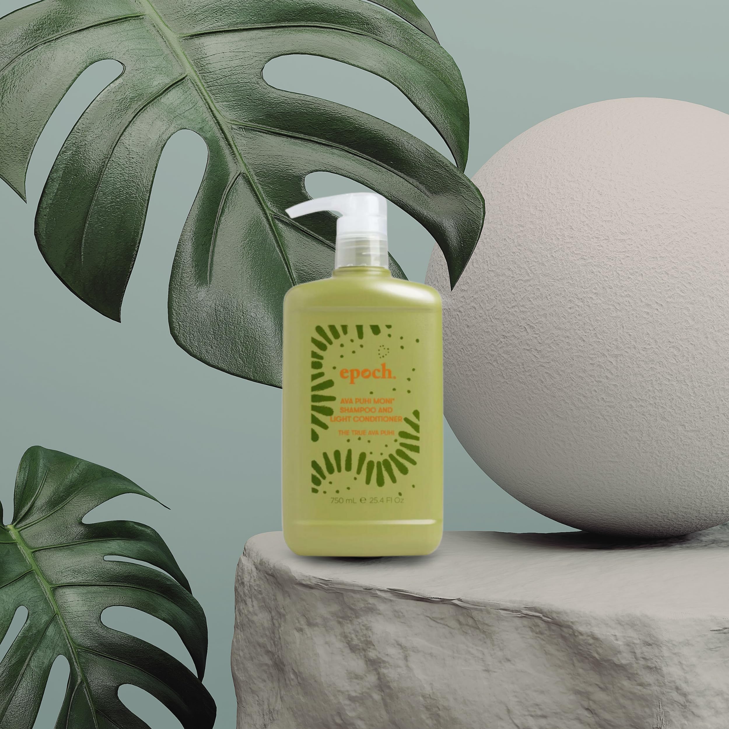 Product on bathroom shelf in a spa-like setting for daily ritual.