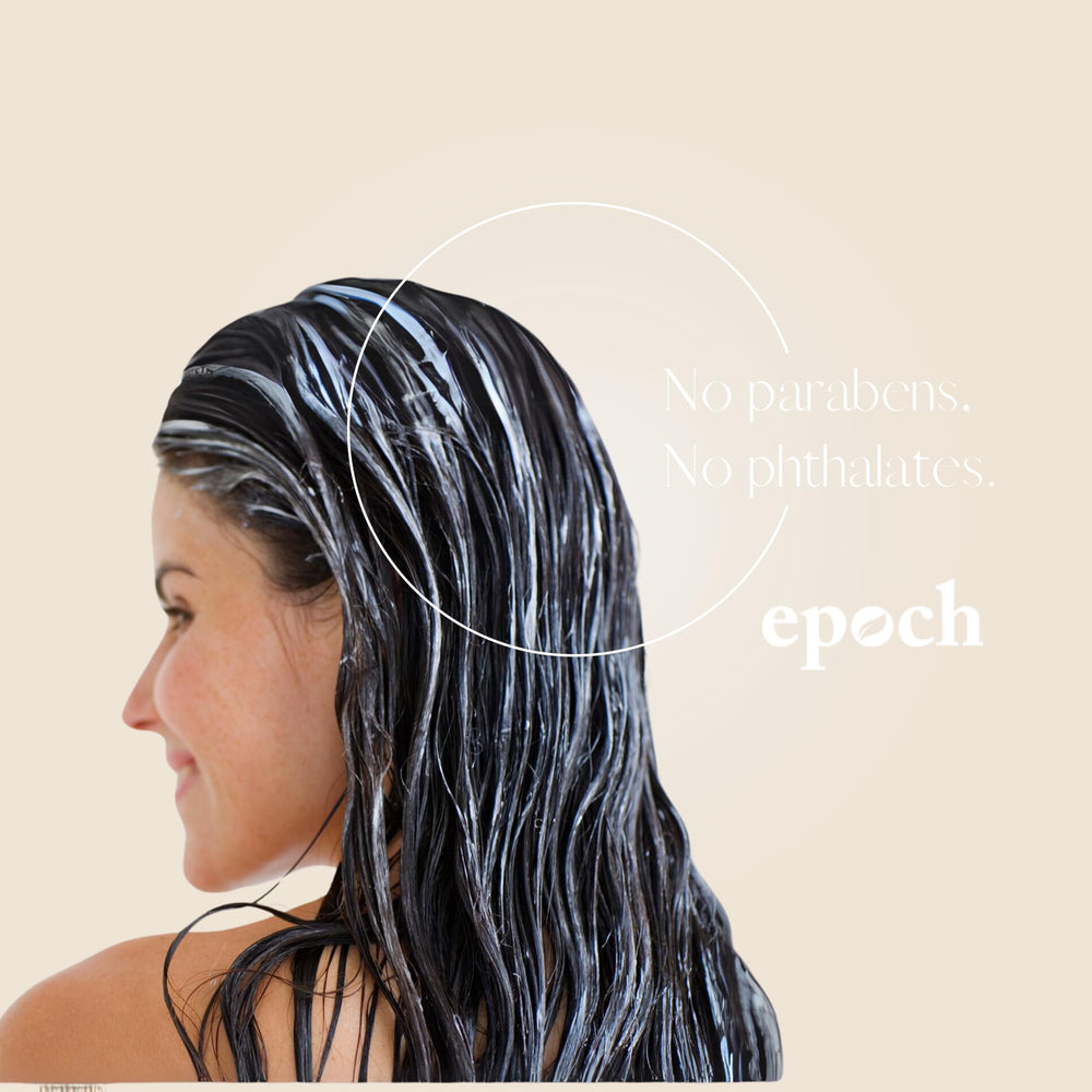Hair shows natural luster after using Nu Skin Ava Puhi Moni line.