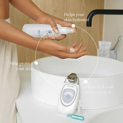 Nu Skin NaPCA Moisture Mist used on the body for quick hydration