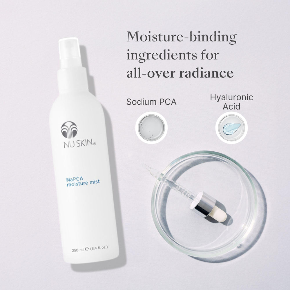 Nu Skin NaPCA Moisture Mist hydrates face, body, and hair