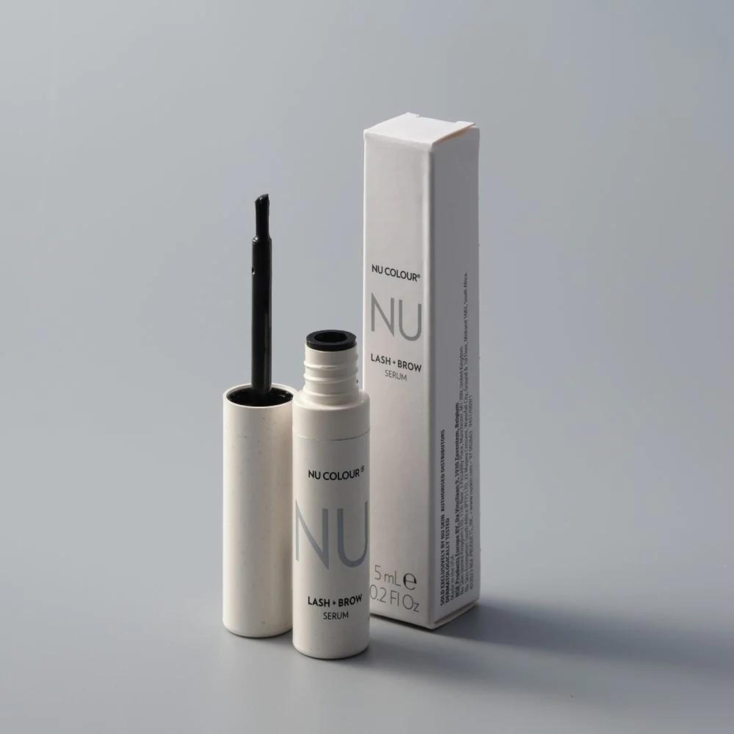 Nu Skin Nu Colour Lash + Brow Serum brow detail shows smoother texture.