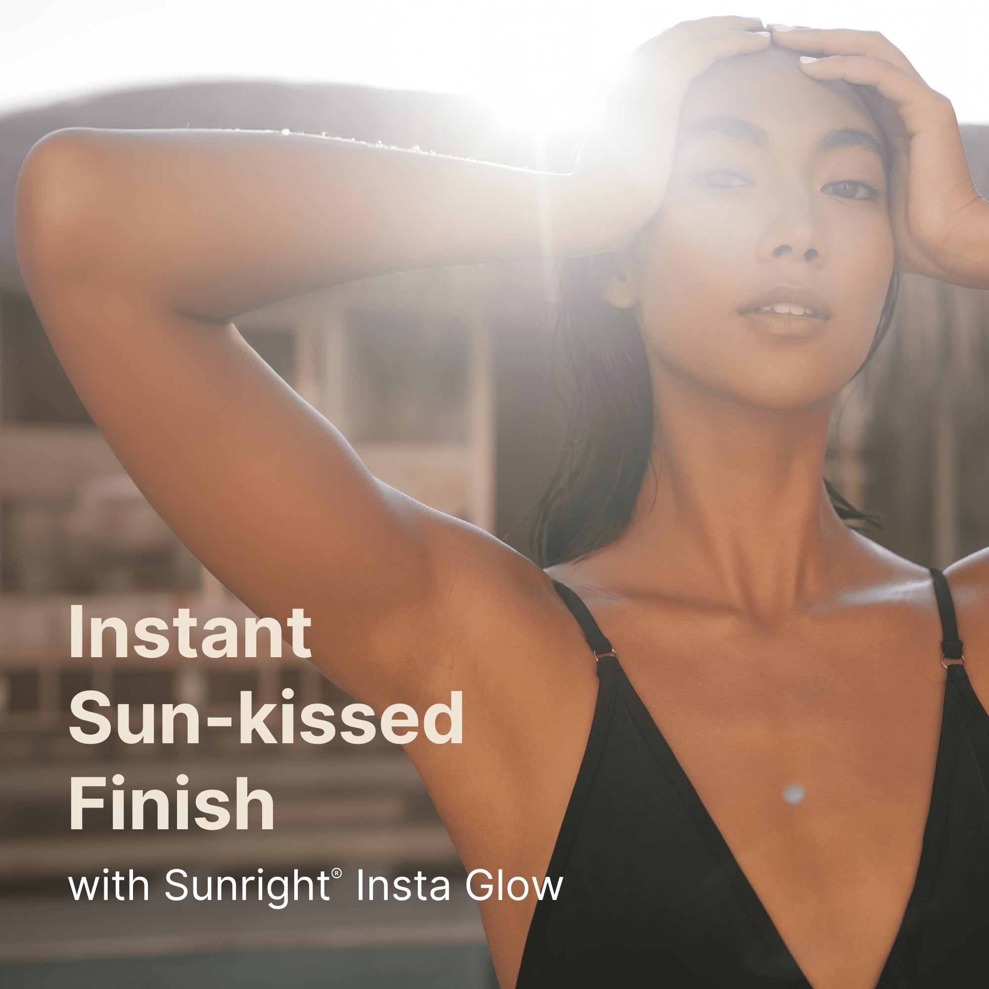 Nu Skin Sunright Insta Glow Self Tanner Gel moisturizing blend with Vitamin E and avocado oil