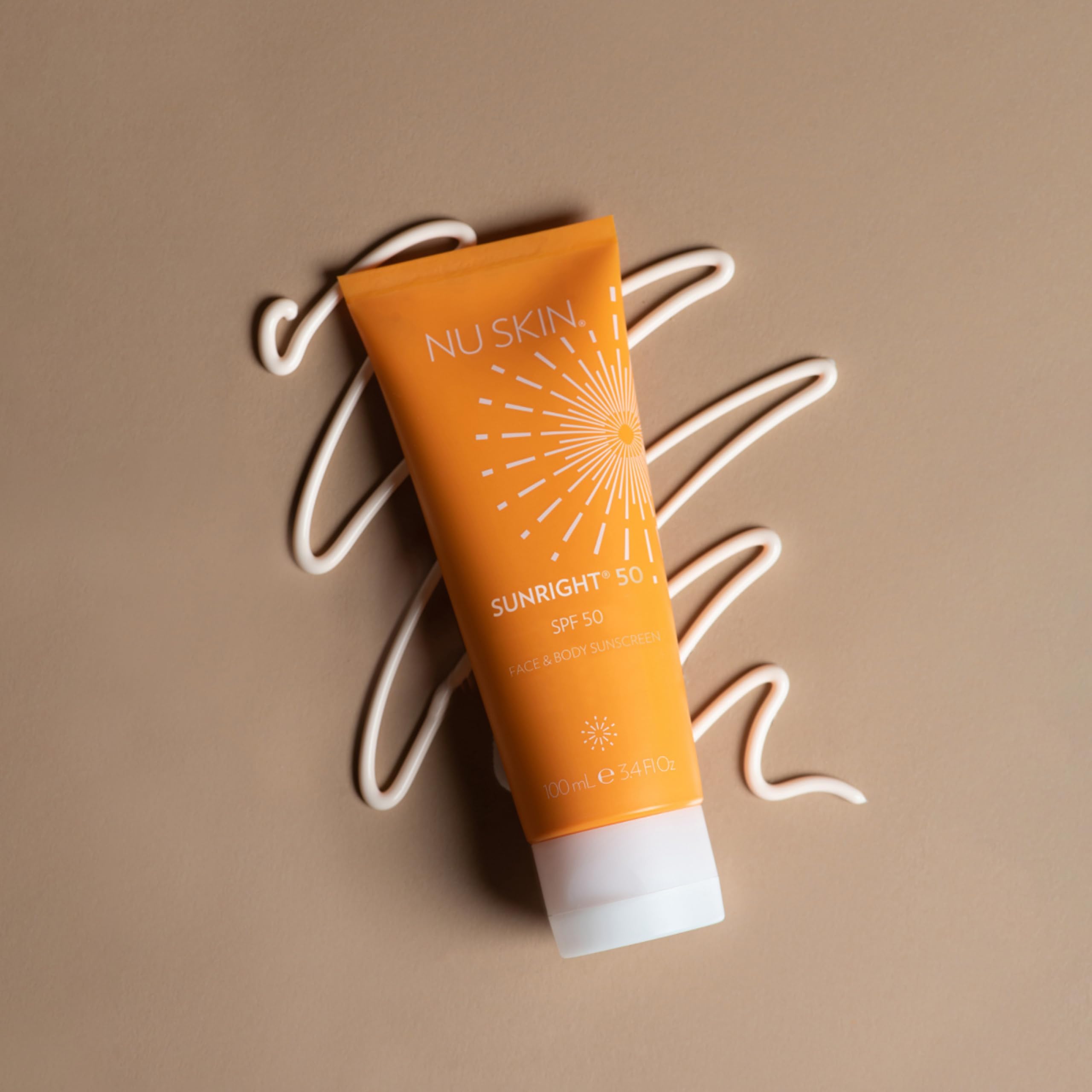 Nu Skin Sunright SPF 50 body sunscreen for outdoor coverage