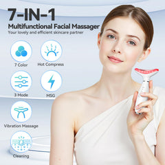 NUAKENE portable USB charging massager for skincare on the go.