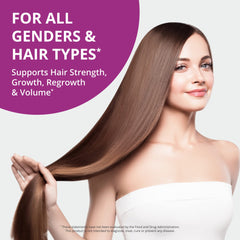 NuBest Hair Xtra bottle emphasizes B vitamins and zinc for hair vitality