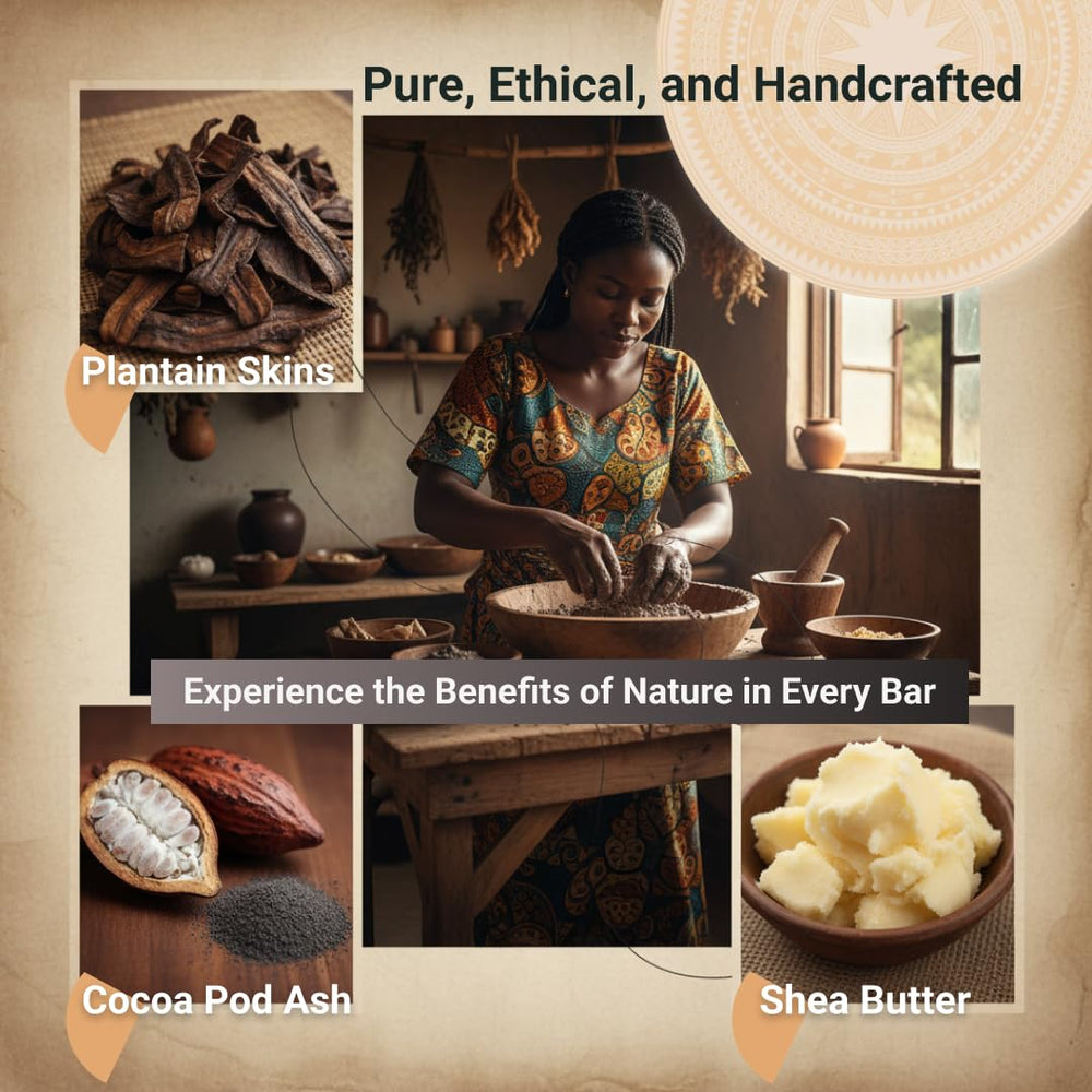 Nubiana unrefined shea butter creates a rich, moisturizing lather.