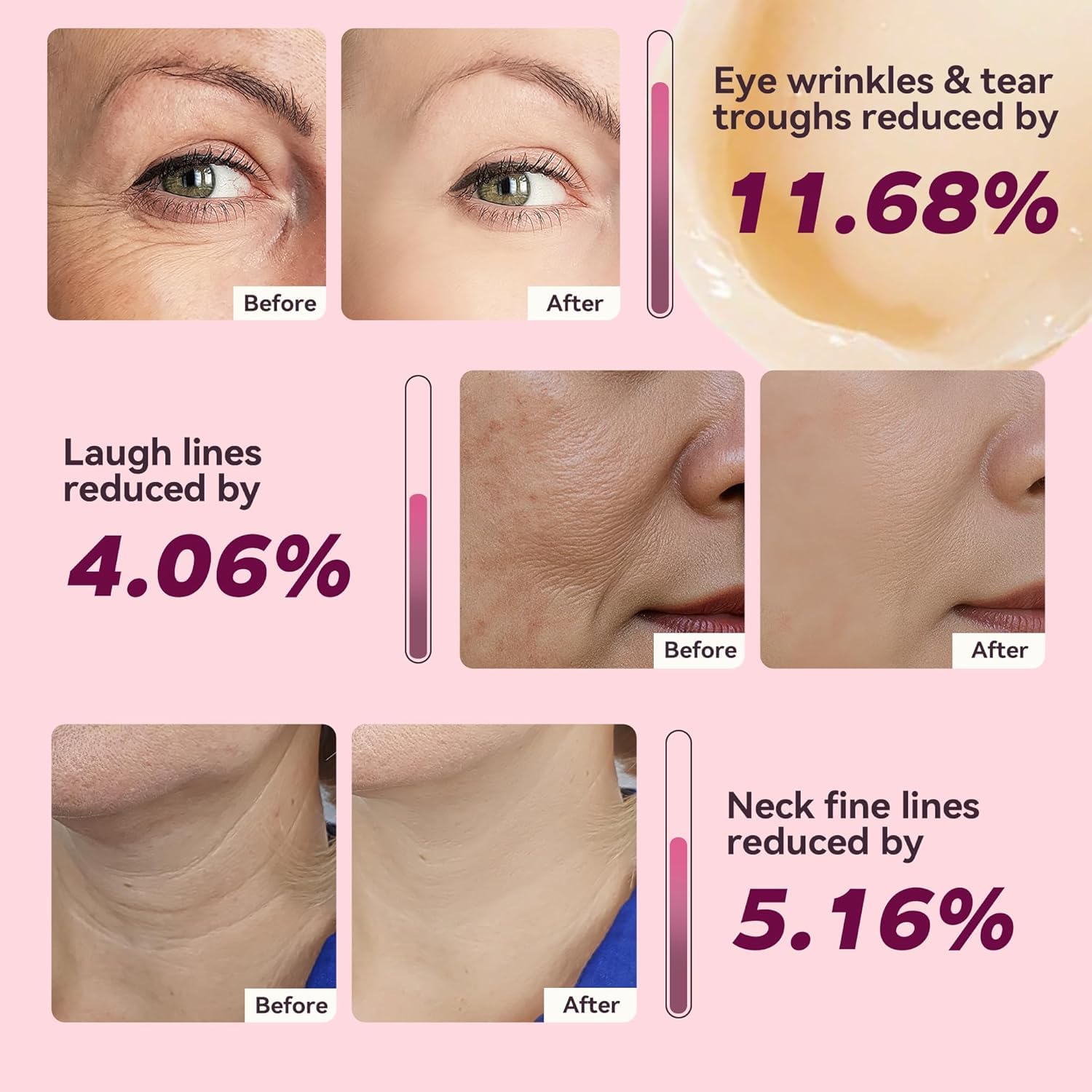 Nuckhuce balm for neck nourishes and smooths the neck skin.