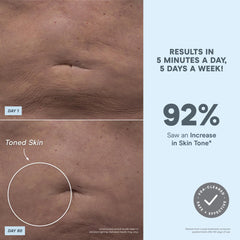 Booty area being lifted with NuBODY for contouring.