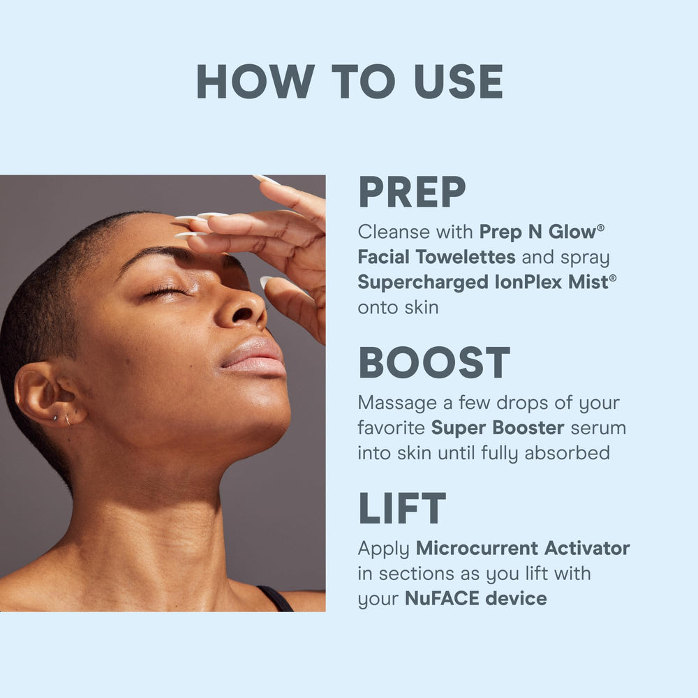 Silky serum texture glistens on palm ready for application