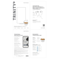 NuFACE Trinity+ lip-eye attachment for eyes and mouth areas